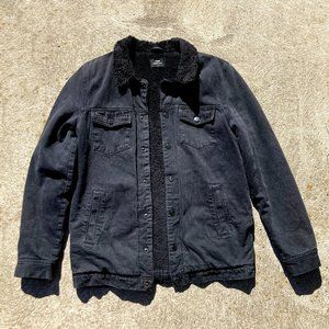 Dr. Denim Ior Borg/Sherpa Jacket Small